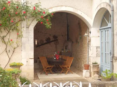 Terrasse ou espace extérieur de l'établissement Le Petit Souhait & Le Verger
