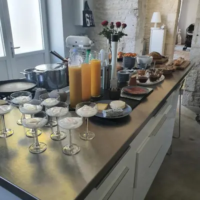 Nourriture dans le B&B/chambre d'hôtes ou à proximité