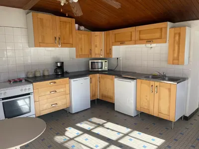Cuisine ou kitchenette dans l'établissement Pegasus, Les Constellations