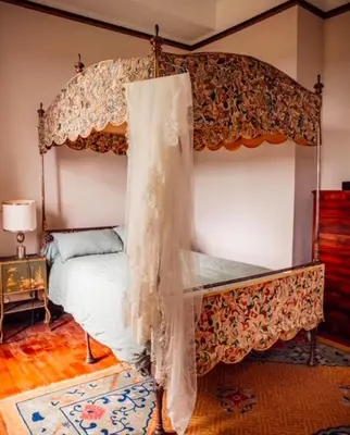 Un ou plusieurs lits dans un hébergement de l'établissement Chateau du Fraisse