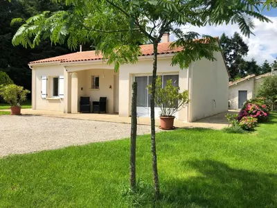 Jardin de l'établissement Gîte “Les reflets de la Charente”