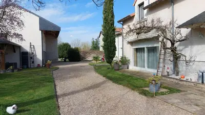 Jardin de l'établissement Gite Amanala Poitou