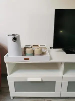 Plateau bouilloire dans l'établissement La Chambre de La Pomerie