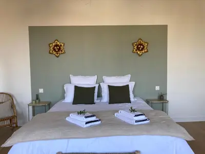 Un ou plusieurs lits dans un hébergement de l'établissement Chambres d'hôtes - La Maison 19