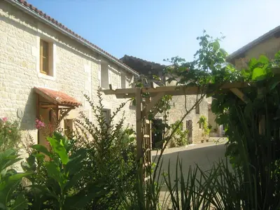 Jardin de l'établissement Le Moulin de Lusseau