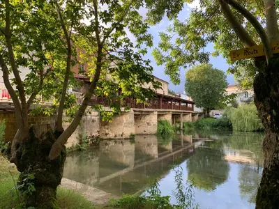 Vue sur la rivière ou le fleuve situé(e) à proximité de la maison de vacances