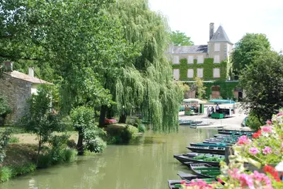 Vue sur la rivière ou le fleuve situé(e) à proximité de la maison de vacances