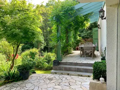 Jardin de l'établissement Beautiful large stylish villa centrally located in Pons