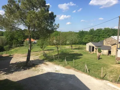 Paysage naturel près de le camping