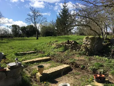 Jardin de l'établissement Logis des Brousses