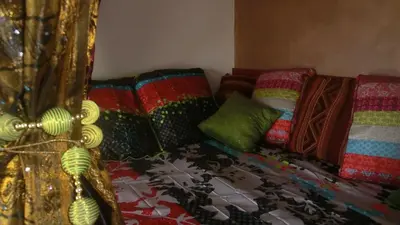 Un ou plusieurs lits dans un hébergement de l'établissement La Fontenelle Chambres d'Hôtes
