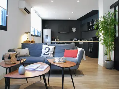Coin salon dans l'établissement 