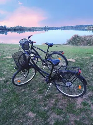 Vélo sur le terrain de l'établissement Les Charmes du Lac Gite Romantique avec jacuzzi privatif ou dans les environs