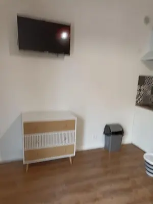 Télévision ou salle de divertissement dans l'établissement Studio ruffec 10