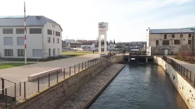 Vue sur la rivière ou le fleuve situé(e) à proximité de la maison d'hôtes
