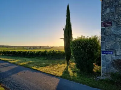 Paysage naturel près de la maison de vacances