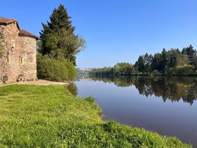 Paysage naturel près de la maison de vacances