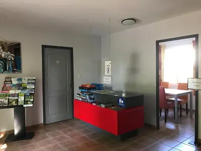 Plan de l'établissement Villa in Les Forges with Pool & Golf Access