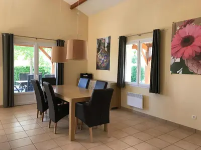 Plan de l'établissement Villa in Les Forges with Golf and Pool