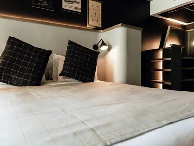 Un ou plusieurs lits dans un hébergement de l'établissement ibis Styles La Rochelle Centre Gare