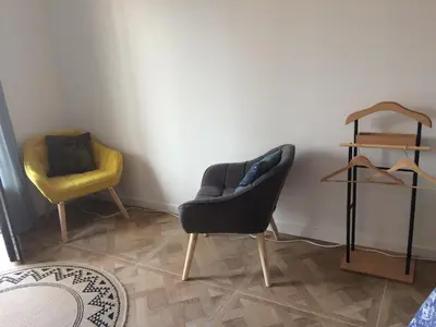Coin salon dans l'établissement Les 3 pigeons