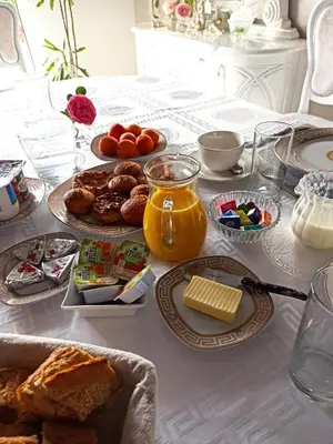 Nourriture dans la maison d'hôtes ou à proximité