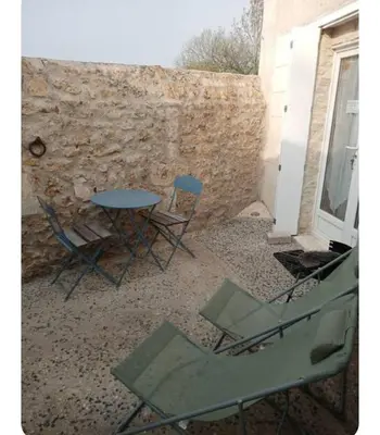 Terrasse ou espace extérieur de l'établissement Studio coconning proche de Fouras