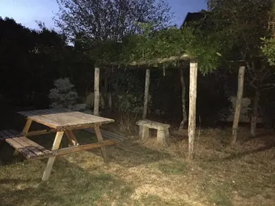 Jardin de l'établissement La Maison aux Roses