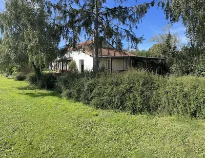 Jardin de l'établissement Maison indépendante sur grand terrain clos