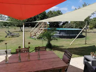 Jardin de l'établissement Pays de Joie - Gite-Loft Le Piano