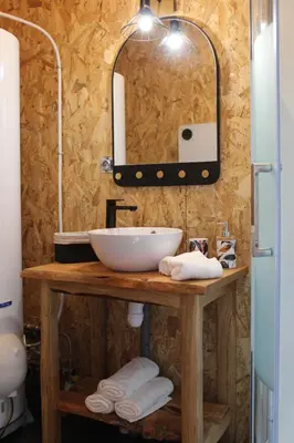 Salle de bains dans l'établissement Côté Kota