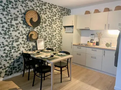 Cuisine ou kitchenette dans l'établissement Résidence Services Senior Montana