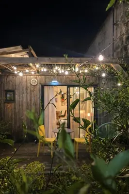 Jardin de l'établissement Cabane urbaine calme & terrasse privée