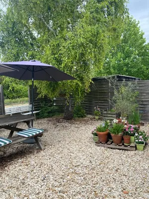 Jardin de l'établissement La Cour des Cloches
