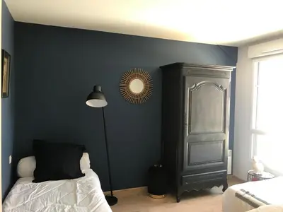Un ou plusieurs lits dans un hébergement de l'établissement Appartement hyper centre, plage à pieds, 2 chambres, 4 personnes