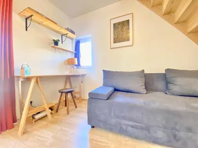 Coin salon dans l'établissement - Le Lys - Magnifique maisonnette avec terrasse