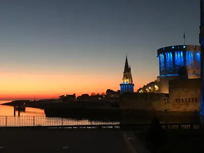 Lever ou coucher de soleil vu de l'appartement ou à proximité