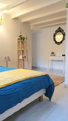 Un ou plusieurs lits dans un hébergement de l'établissement Villa GABY