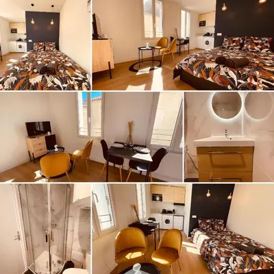 Coin salon dans l'établissement Le Deep Blue - Home Homy