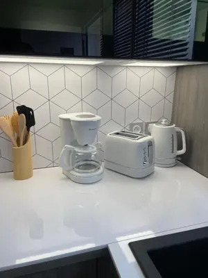 Plateau bouilloire dans l'établissement Loft atlantique Rochefort
