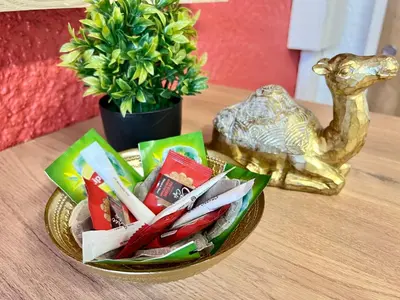 Nourriture dans l'appartement ou à proximité