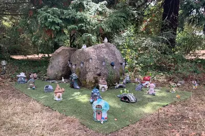 Jardin de l'établissement Dugal Cottage