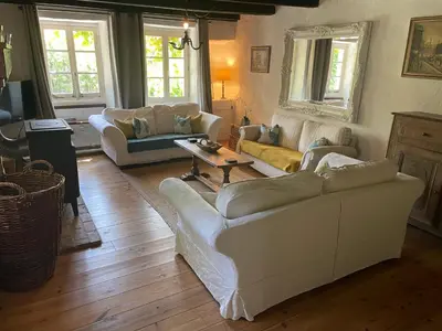 Coin salon dans l'établissement Le Reve de Breuillac
