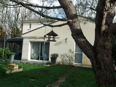 Jardin de l'établissement Chez Marie et Gégé