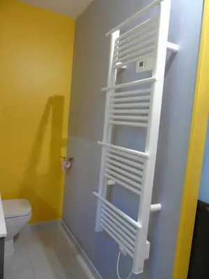 Salle de bains dans l'établissement Chez Marie et Gégé