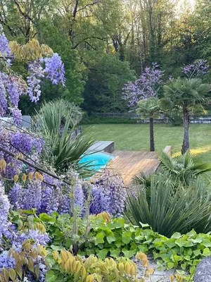 Jardin de l'établissement Domaine de Belisle
