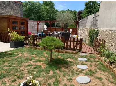 Jardin de l'établissement Studio entier Tout confort