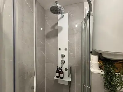 Salle de bains dans l'établissement Studio chaleureux - Parking facile - 5min d'Angoulême