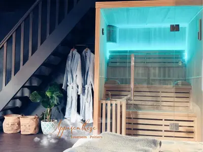 Plan de l'établissement Apparenthèse Love Room Jacuzzi Sauna