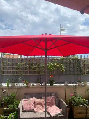 Balcon ou terrasse dans l'établissement Pavillon 50 m² avec terrasse
